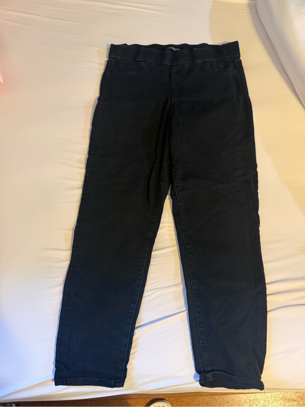 Liverpool Black Slim black pull on Jeans - Picture 2 of 2